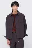 COTTON SILK PLAINWEAVE BLOUSON