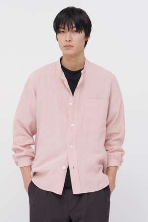 マーガレット・ハウエル メン/MARGARET HOWELL MENのSHIRTING LINEN SHIRT(110400/110403)