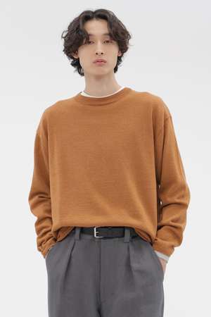 マーガレット・ハウエル メン/MARGARET HOWELL MENのMERINO COTTON TWIST KNITWEAR(110300/110301)