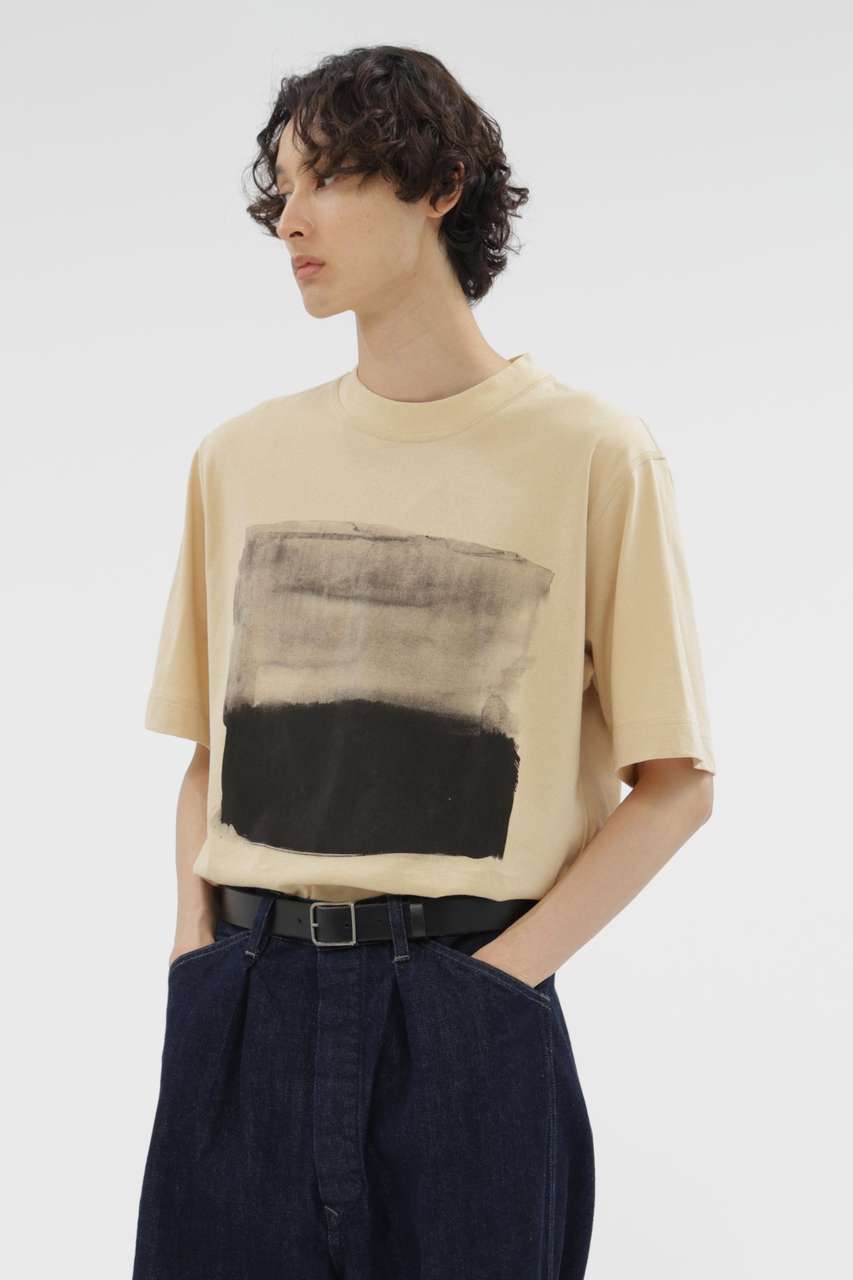 マーガレット・ハウエル メン/MARGARET HOWELL MENのLIGHT ORGANIC COTTON JERSEY TOP(ベージュ/5965166556)