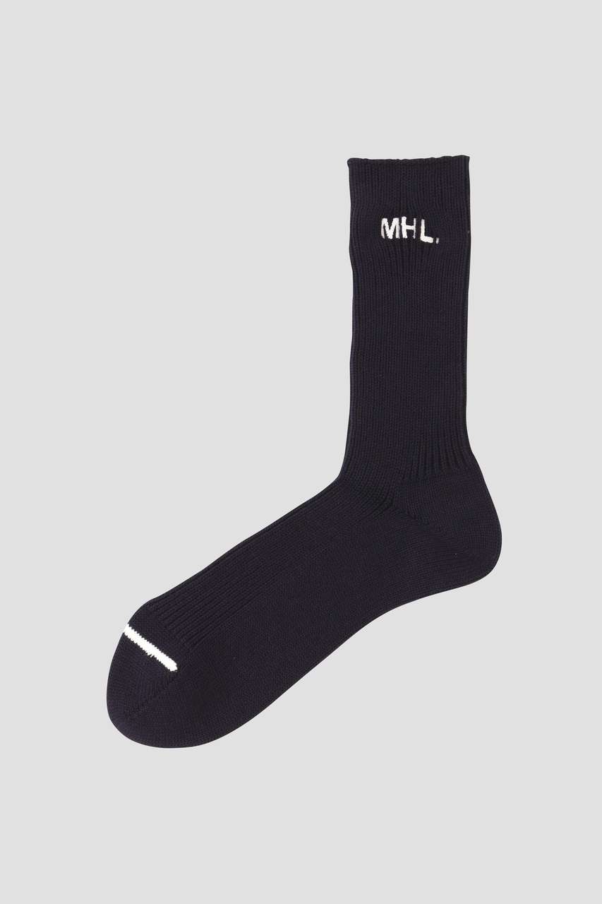 マーガレット・ハウエル メン/MARGARET HOWELL MENのSPORT SOCKS(ネイビー/5965179501)