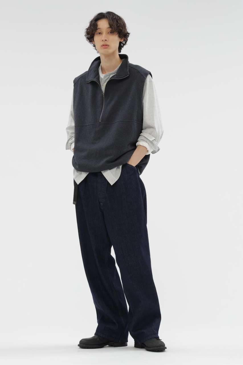 マーガレット・ハウエル メン/MARGARET HOWELL MENのCANTON DENIM TROUSERS(ブルー/5965240200)