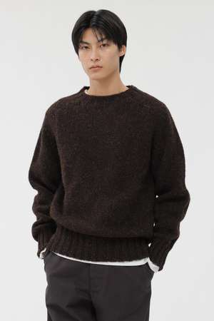 マーガレット・ハウエル メン/MARGARET HOWELL MENのRUSTIC WOOL KNITWEAR(110300/110301)