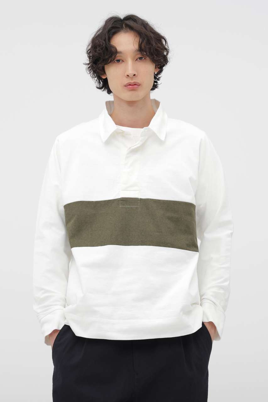 マーガレット・ハウエル メン/MARGARET HOWELL MENのMATTE JERSEY TOP(ホワイト/5965266550)