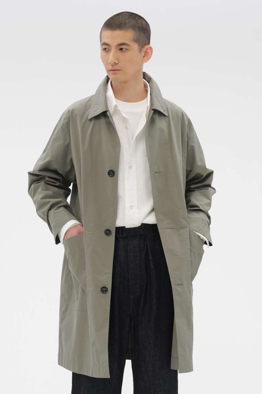 マーガレット・ハウエル メン/MARGARET HOWELL MENのPROOFED COTTON POPLIN COAT(グリーン/5966110200)