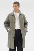PROOFED COTTON POPLIN COAT