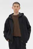 WASHED SLUB COTTON TWILL BLOUSON