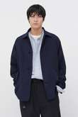 CRISP COTTON CHAMBRAY BLOUSON