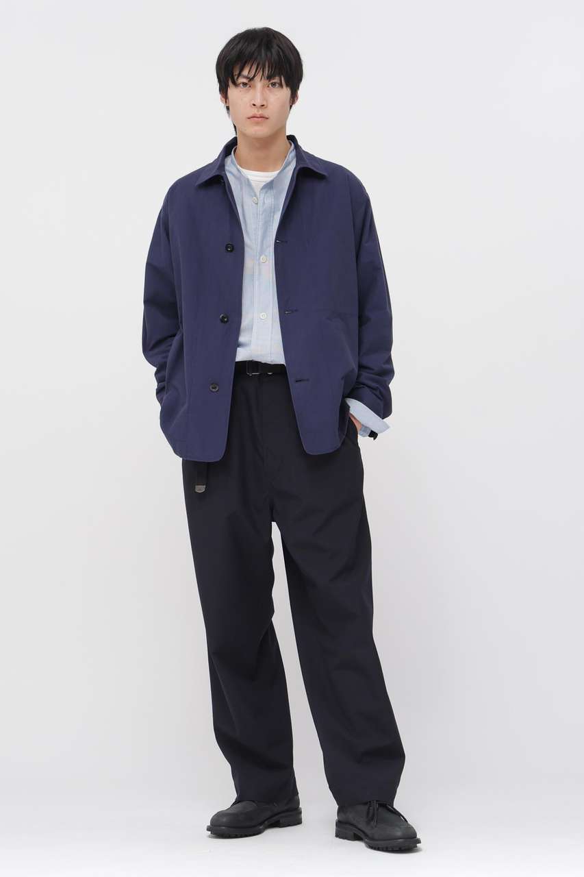 MARGARET HOWELL ネイビー カバーオール Sサイズ MARGARET HOWELL MEN(マーガレット・ハウエル メン)｜CRISP COTTON