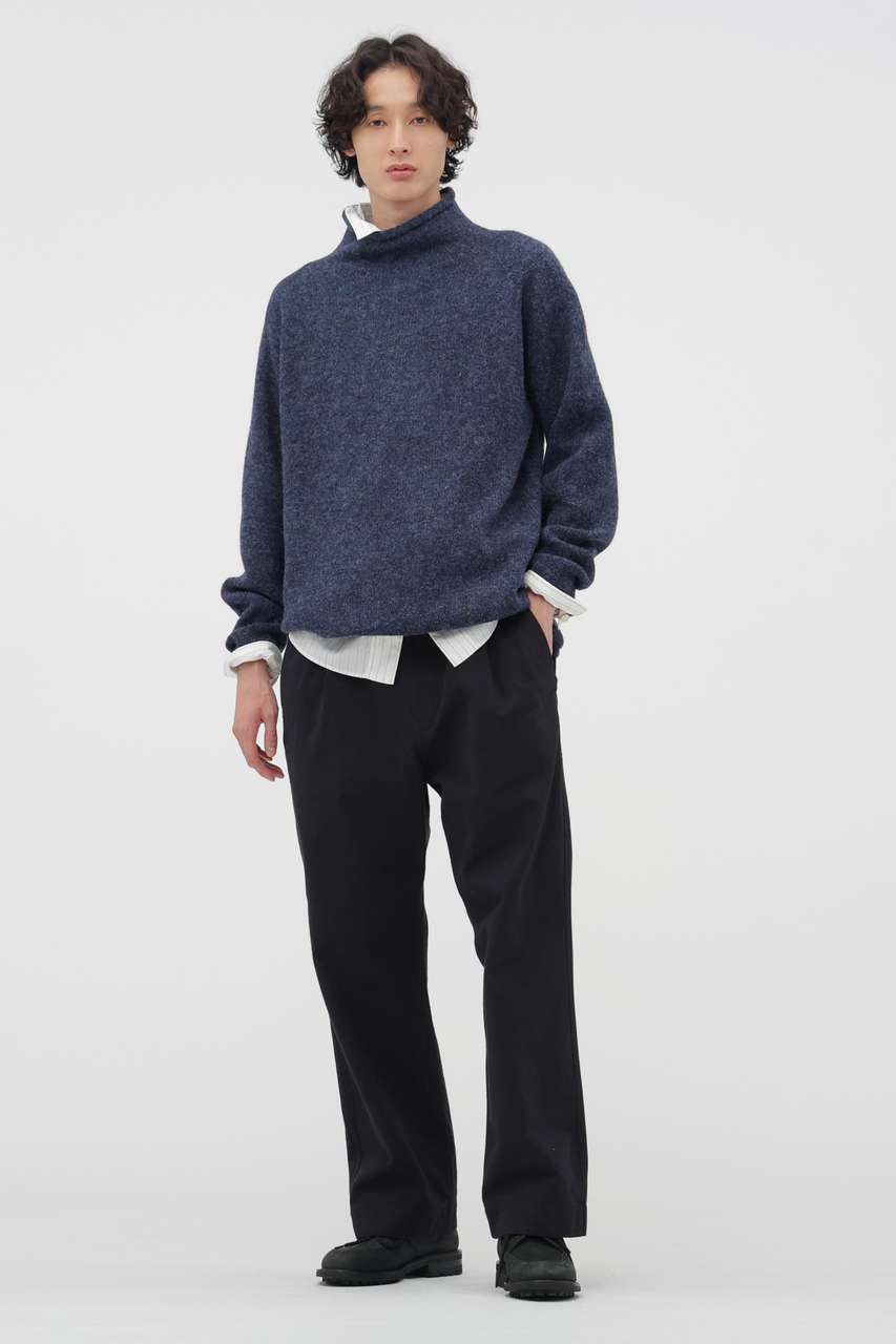 マーガレット・ハウエル メン/MARGARET HOWELL MENのFADED COTTON TWILL TROUSERS(ブルー/5966140200)