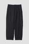 FADED WOOL LINEN TWILL TROUSERS マーガレット・ハウエル メン/MARGARET HOWELL MEN