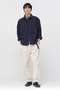 BELGIAN LINEN COTTON PLAINWEAVE TROUSERS マーガレット・ハウエル メン/MARGARET HOWELL MEN