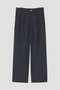 UNIFORM WOOL POLYESTER TROUSERS マーガレット・ハウエル メン/MARGARET HOWELL MEN