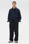 UNIFORM WOOL POLYESTER TROUSERS マーガレット・ハウエル メン/MARGARET HOWELL MEN