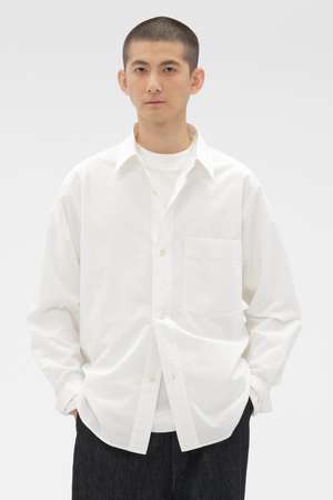 マーガレット・ハウエル メン/MARGARET HOWELL MENのTINY GINGHAM COTTON SHIRT(110400/110403)