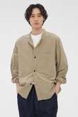 WASHED DRY COTTON LINEN SHIRT