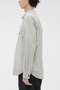 WORN COTTON HAIRLINE STRIPE SHIRT マーガレット・ハウエル メン/MARGARET HOWELL MEN