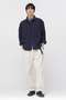 COTTON HEMP OXFORD SHIRT マーガレット・ハウエル メン/MARGARET HOWELL MEN
