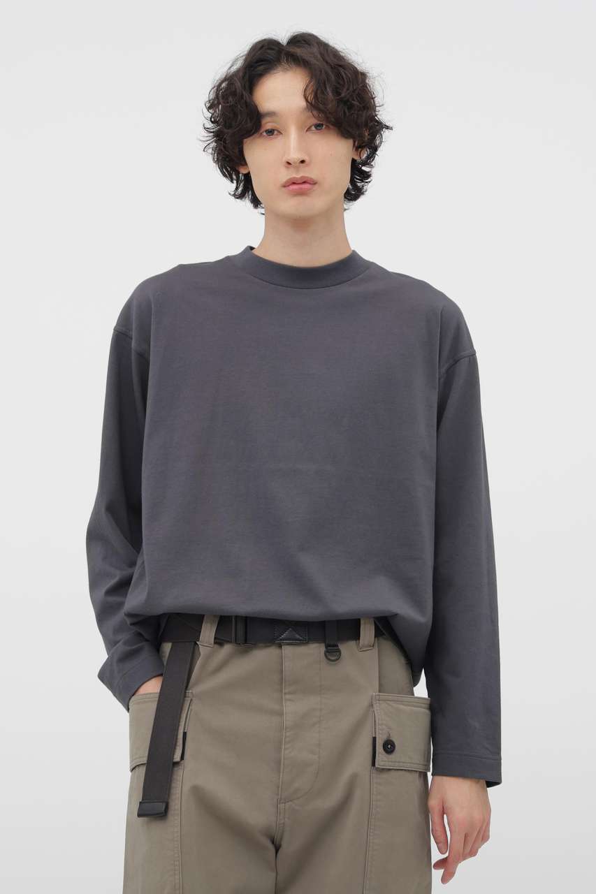 マーガレット・ハウエル メン/MARGARET HOWELL MENのSMOOTH COTTON JERSEY TOP(グレー/5966166201)