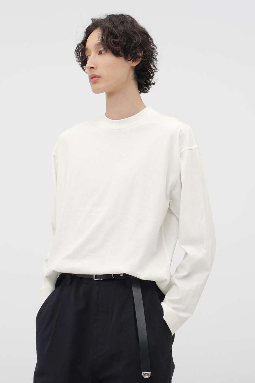 マーガレット・ハウエル メン/MARGARET HOWELL MENのSMOOTH COTTON JERSEY TOP(ホワイト/5966166201)