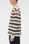 THREE COLOUR BLOCK STRIPE TOP マーガレット・ハウエル メン/MARGARET HOWELL MEN