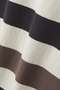 THREE COLOUR BLOCK STRIPE TOP マーガレット・ハウエル メン/MARGARET HOWELL MEN