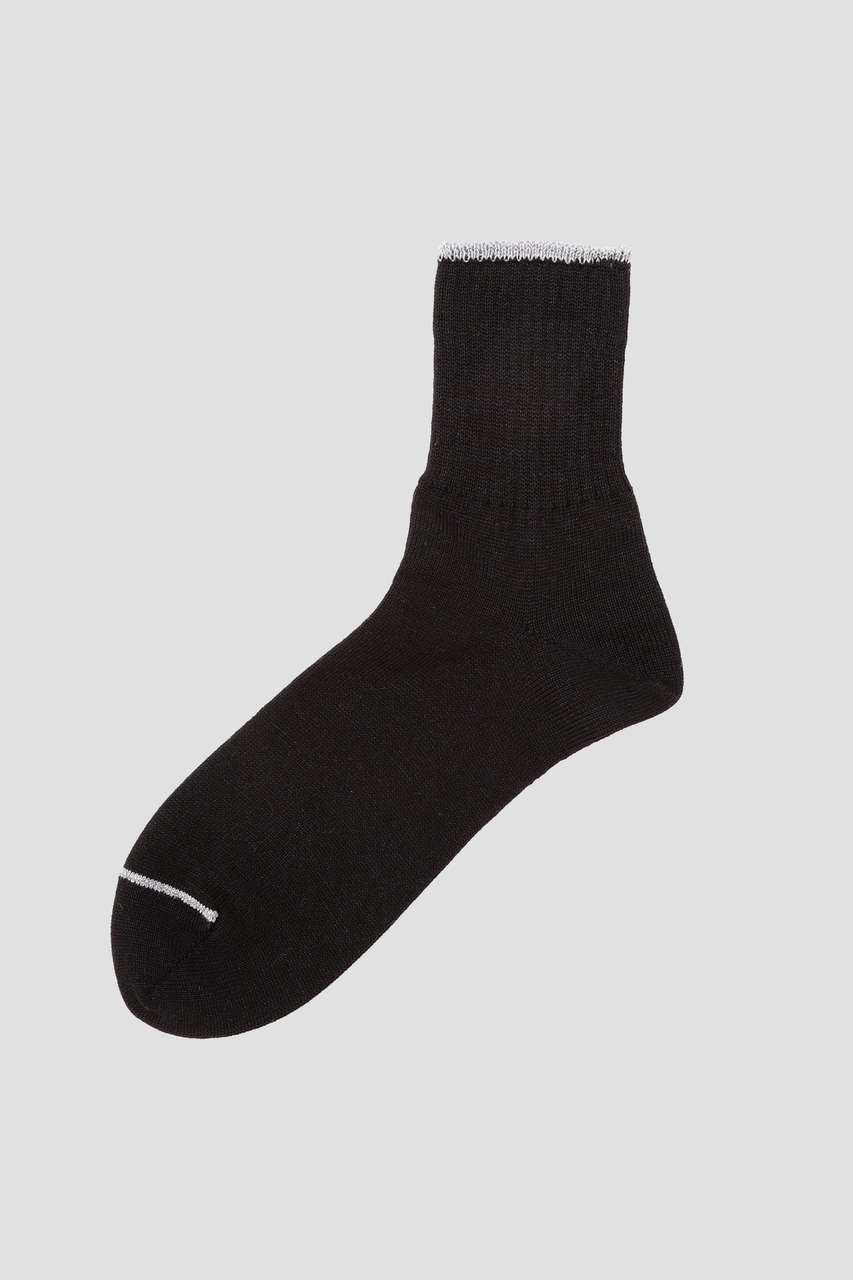 マーガレット・ハウエル メン/MARGARET HOWELL MENのWOOL RAMIE SOCKS(ブラック/5796179202)