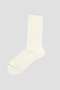 WA-SHI COTTON RIB SOCKS マーガレット・ハウエル メン/MARGARET HOWELL MEN ホワイト