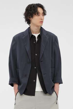 マーガレット・ハウエル メン/MARGARET HOWELL MENのFINE COTTON PLAINWEAVE JACKET(110800/110801)
