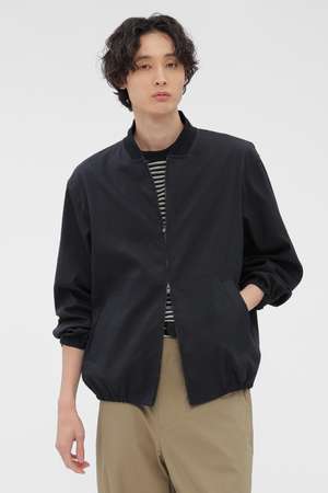 マーガレット・ハウエル メン/MARGARET HOWELL MENのLINEN WOOL SILK PLAINWEAVE BLOUSON(110800/110802)