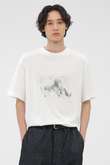 LANDSCAPE PRINT COTTON JERSEY TOP