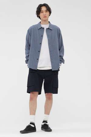 マーガレット・ハウエル メン/MARGARET HOWELL MENの【予約販売】WASHED COTTON NYLON RIPSTOP TROUSERS(110600/110603)