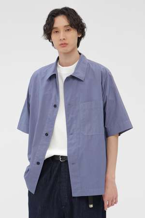 COTTON RAMIE POPLIN SHIRT