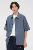 COTTON RAMIE POPLIN SHIRT