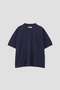 GARMENT DYED TOUGH COTTON LINEN JERSEY TOP マーガレット・ハウエル メン/MARGARET HOWELL MEN