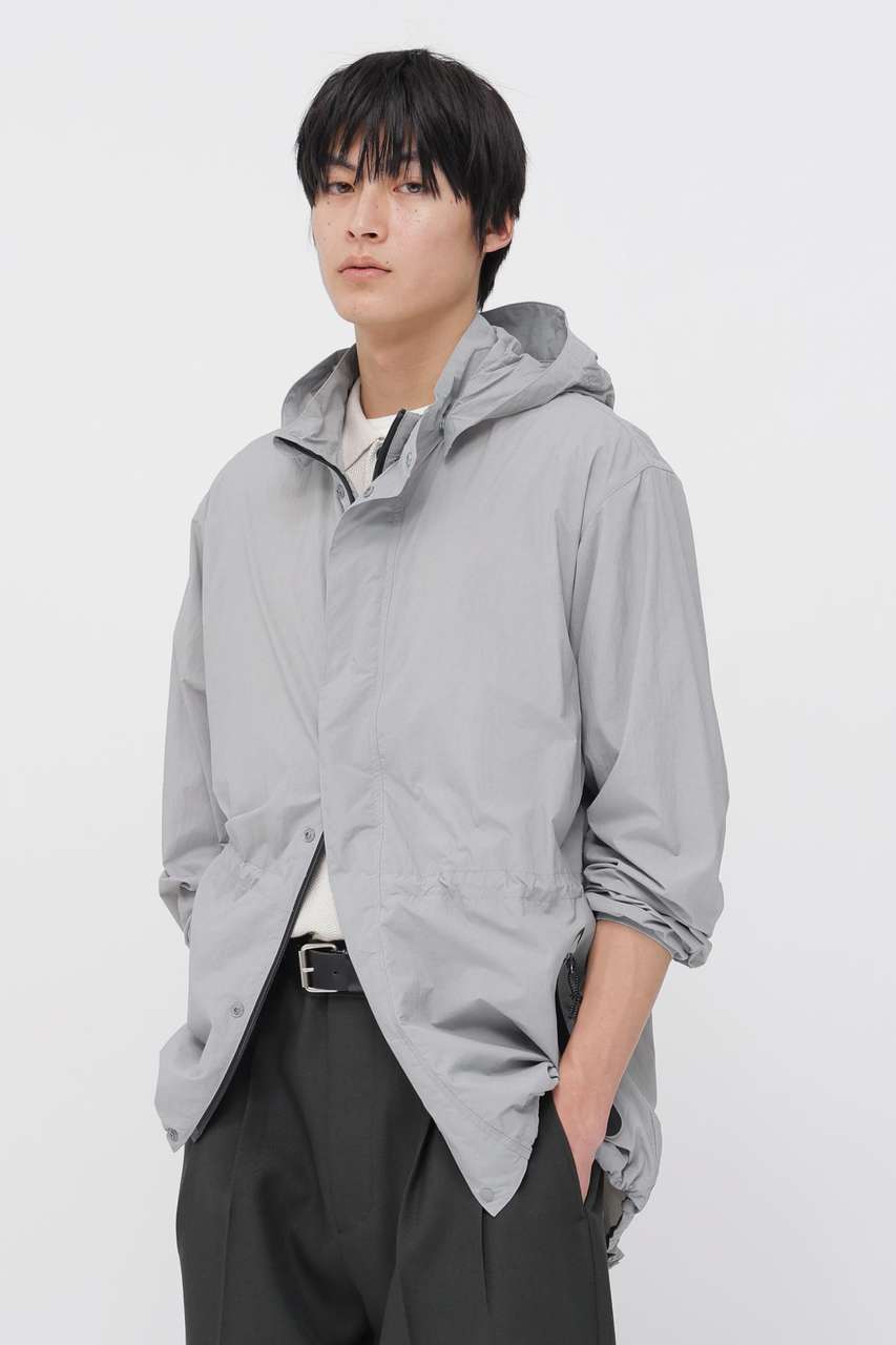 マーガレット・ハウエル メン/MARGARET HOWELL MENのRECYCLED LIGHTWEIGHT NYLON POPLIN BLOUSON(グレー/5796117005)