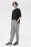 RECYCLED LIGHTWEIGHT NYLON POPLIN TROUSERS