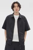 WATER REPELLENT LIGHTWEIGHT NYLON POPLIN SHIRT
