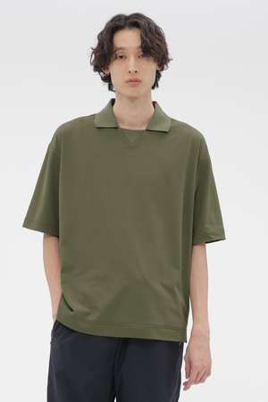 マーガレット・ハウエル メン/MARGARET HOWELL MENのHIGHDENCE MESH JERSEY TOP(110100/110102)