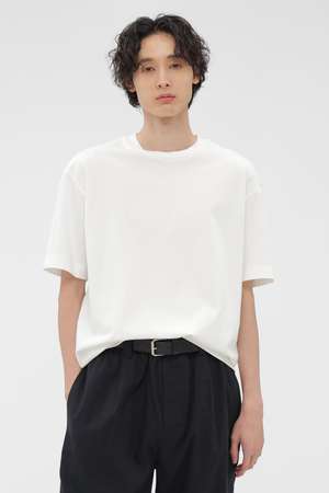 マーガレット・ハウエル メン/MARGARET HOWELL MENのFINE DENSE COTTON JERSEY TOP(110100/110102)