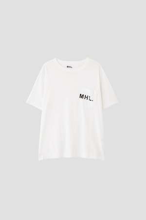 マーガレット・ハウエル メン/MARGARET HOWELL MENのPRINTED COTTON JERSEY TOP(110100/110102)