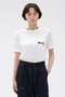 PRINTED COTTON JERSEY TOP マーガレット・ハウエル メン/MARGARET HOWELL MEN