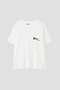 PRINTED COTTON JERSEY TOP マーガレット・ハウエル メン/MARGARET HOWELL MEN