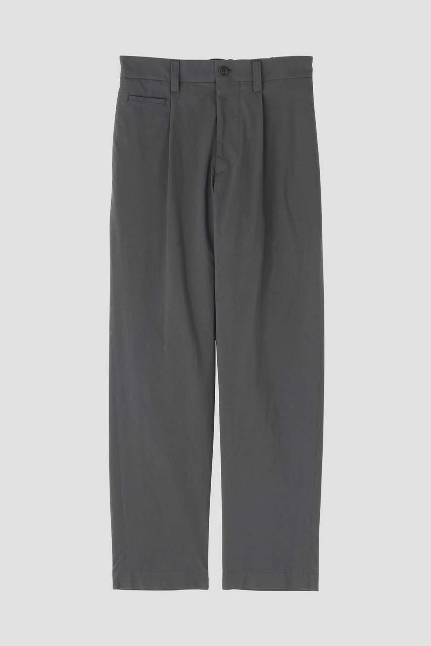 マーガレット・ハウエル メン/MARGARET HOWELL MENのMATT COTTON SILK POPLIN TROUSERS(グレー/5796140222)