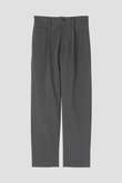 MATT COTTON SILK POPLIN TROUSERS