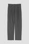 MATT COTTON SILK POPLIN TROUSERS マーガレット・ハウエル メン/MARGARET HOWELL MEN