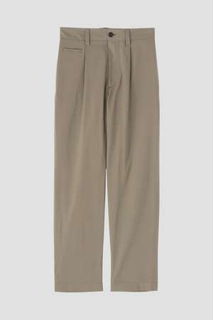 マーガレット・ハウエル メン/MARGARET HOWELL MENのMATT COTTON SILK POPLIN TROUSERS(110600/110601)