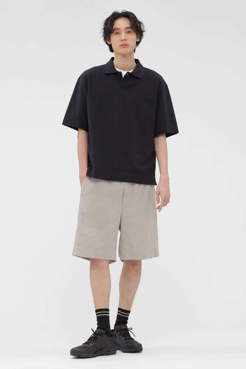 マーガレット・ハウエル メン/MARGARET HOWELL MENの【予約販売】YARN DYED LINEN PLAINWEAVE TROUSERS(グレー/5796140213)