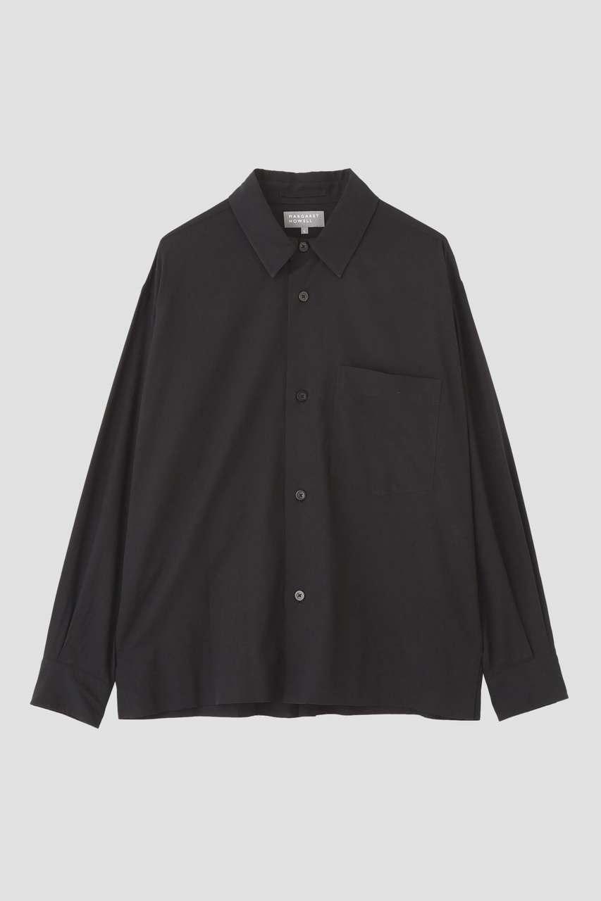 MARGALET HOWELLマーガレットハウエル★シャツブルゾン MARGARET HOWELL MEN(マーガレット・ハウエル メン)｜COTTON VOILE