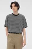 COTTON LINEN STRIPE TOP